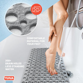 TEMIR mat is machine washable for easy cleaning