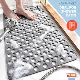 TEMIR textured surface provides comfortable grip for bare feet