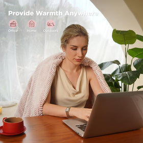 Templewet heated throw features 3-hour auto-off for safe use