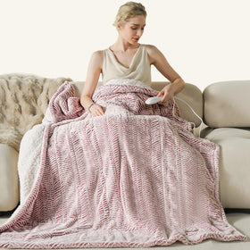 Templewet heated blanket with plush soft fabric for cozy warmth