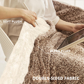 Templewet heated throw with 3-hour auto-off for safe energy use