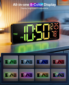 Tempospark adjustable night light with RGB options creates gentle ambience
