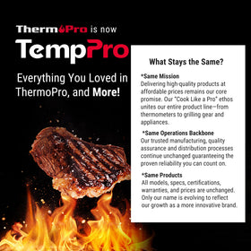TempPro TM02 durable timer for busy households and classrooms.
