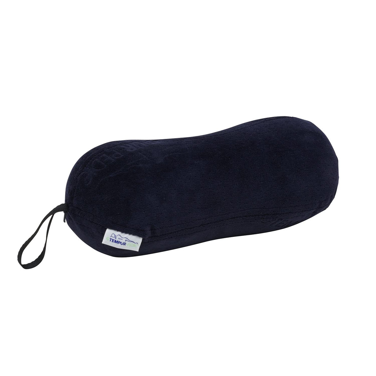 Tempur-Pedic all-purpose peanut-shaped pillow for travel comfort and neck support.