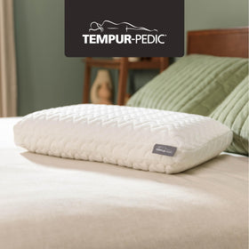 Tempur-Pedic Cloud Pillow King 2-Pack side view showing neck alignment support