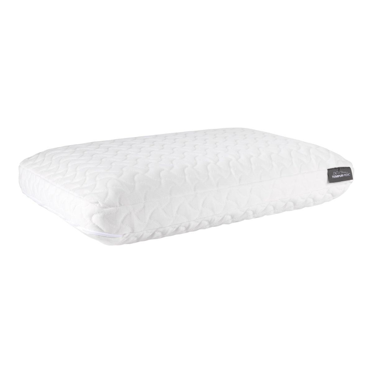 Tempur-Pedic Cloud Pillow two-pack on bed, offering plush support for restful nights.