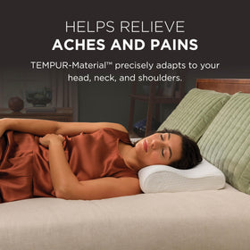 Tempur-Pedic neck pillow core showcases extra-firm TEMPUR-Material