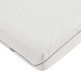 Tempur-Pedic Protect deep-pocket design gripping a thicker mattress securely