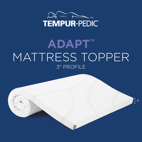 Tempur-Pedic memory-foam close-up highlights adaptive support and pressure relief for your body