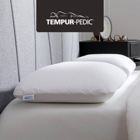 Tempur-Pedic Symphony Pillow flat side for traditional loft and comfort