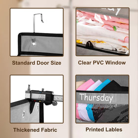 TEMUORG door-hanging organizer with three hooks for stable door mounting.