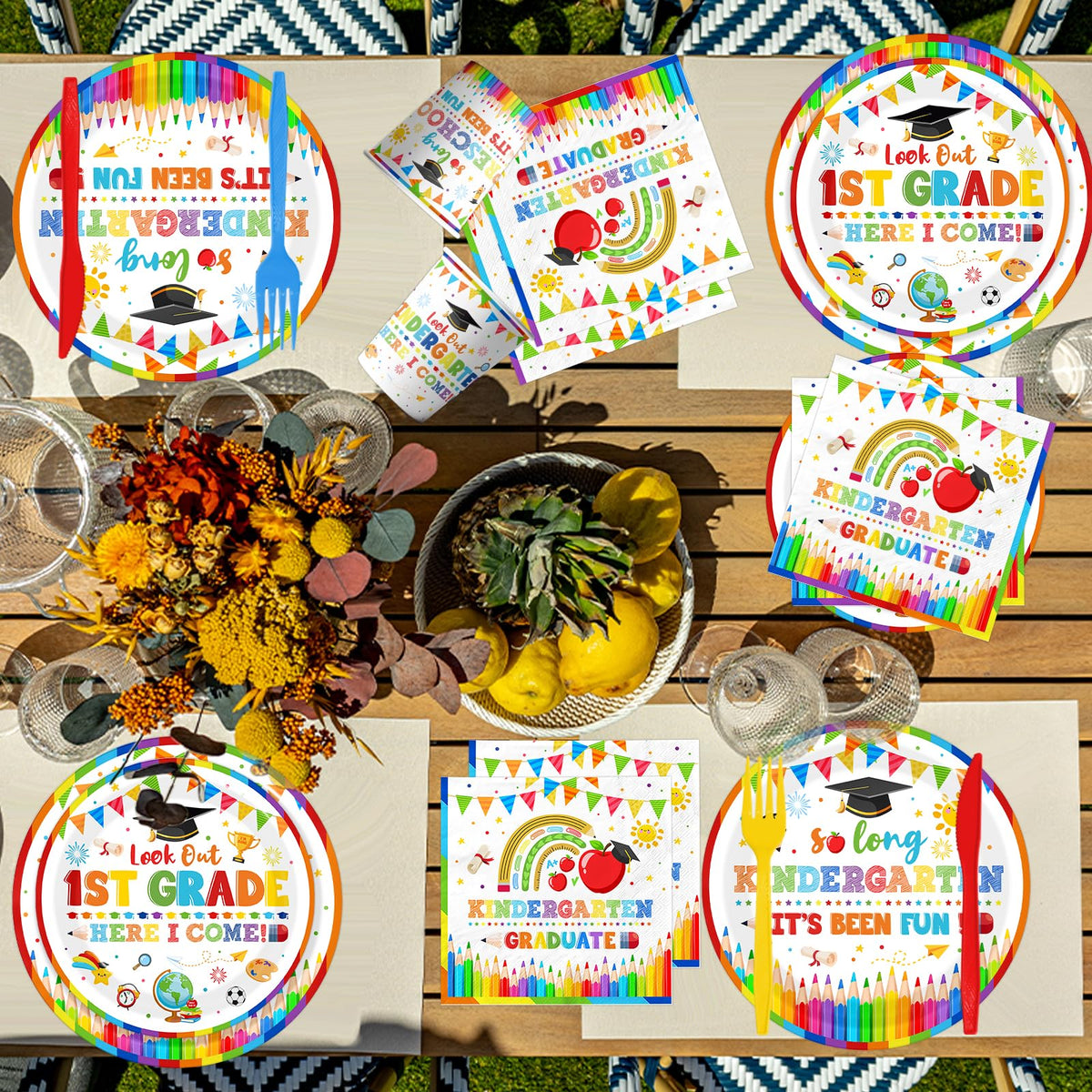TEMYAXU Kindergarten party decorations unify the celebration theme.