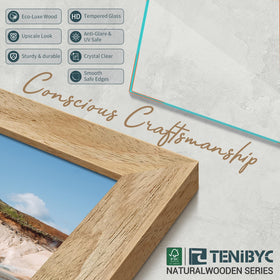 TENIBYC 5x7 frame suited for table or wall display in any room.