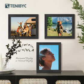 TENIBYC spin-lock design demonstrates quick setup for swapping photos.