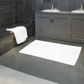 Tens Towels bath mat absorbent design keeps floors dry