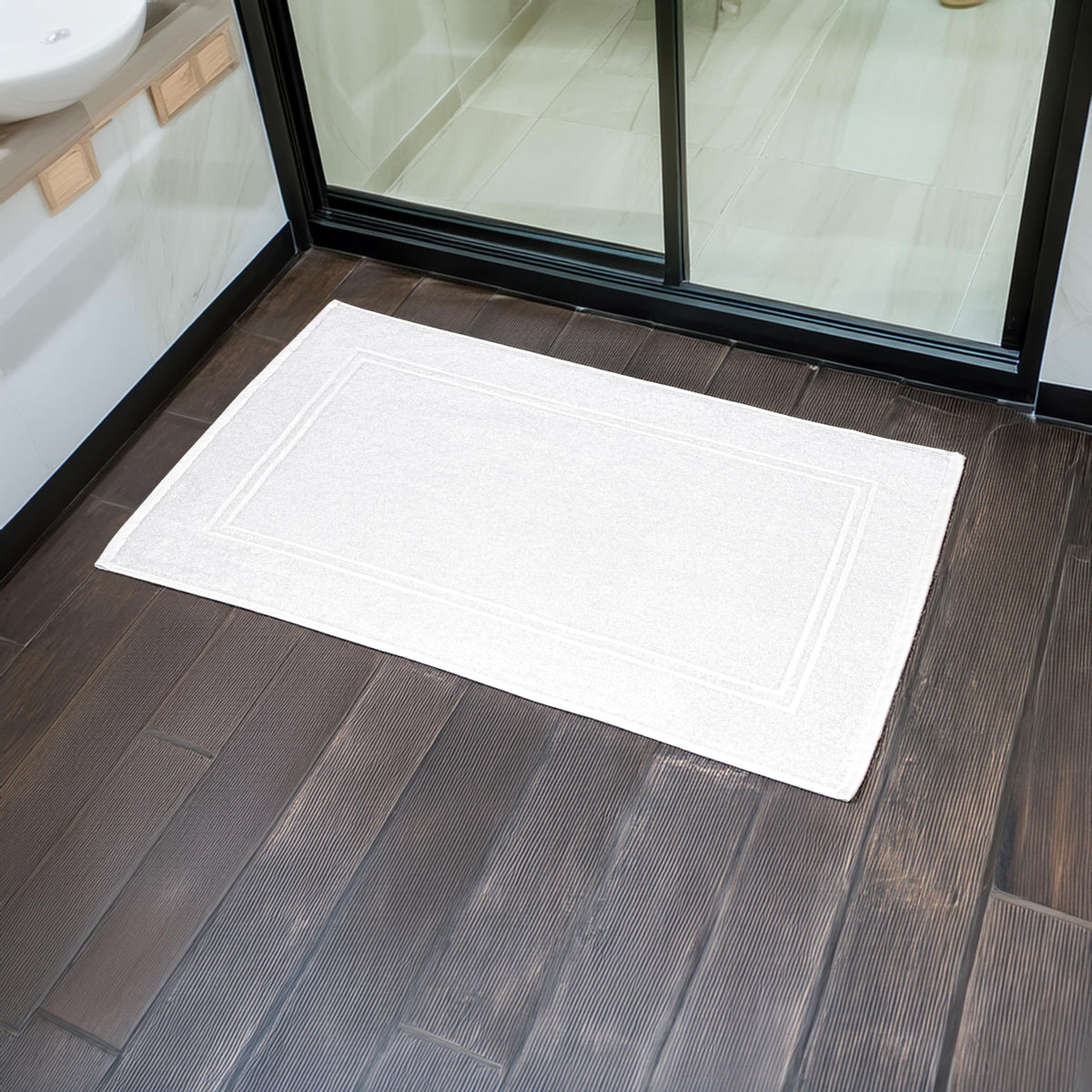 Tens Towels bath mat eco-certified facility and sustainable production