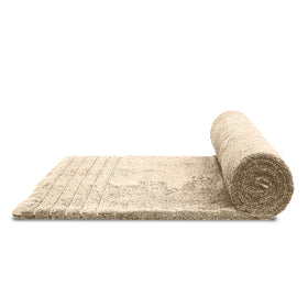 Tens Towels beige bath sheets in packaging, classic look for any bathroom.