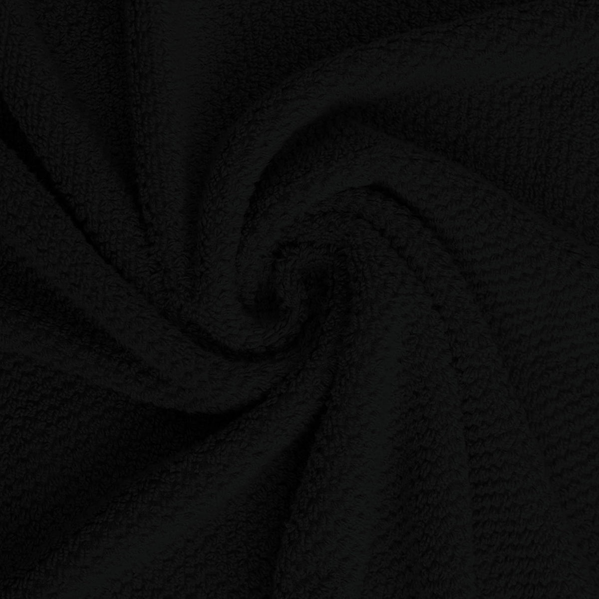 Tens Towels black towels add modern style to any bathroom.