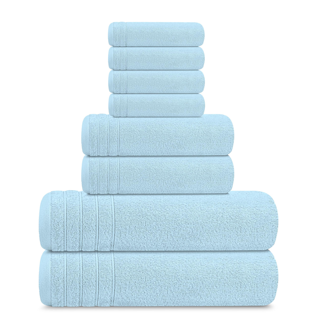 Tens Towels care instructions icon set.
