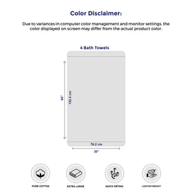 Tens Towels care-friendly towel pack, wash before use to maintain softness