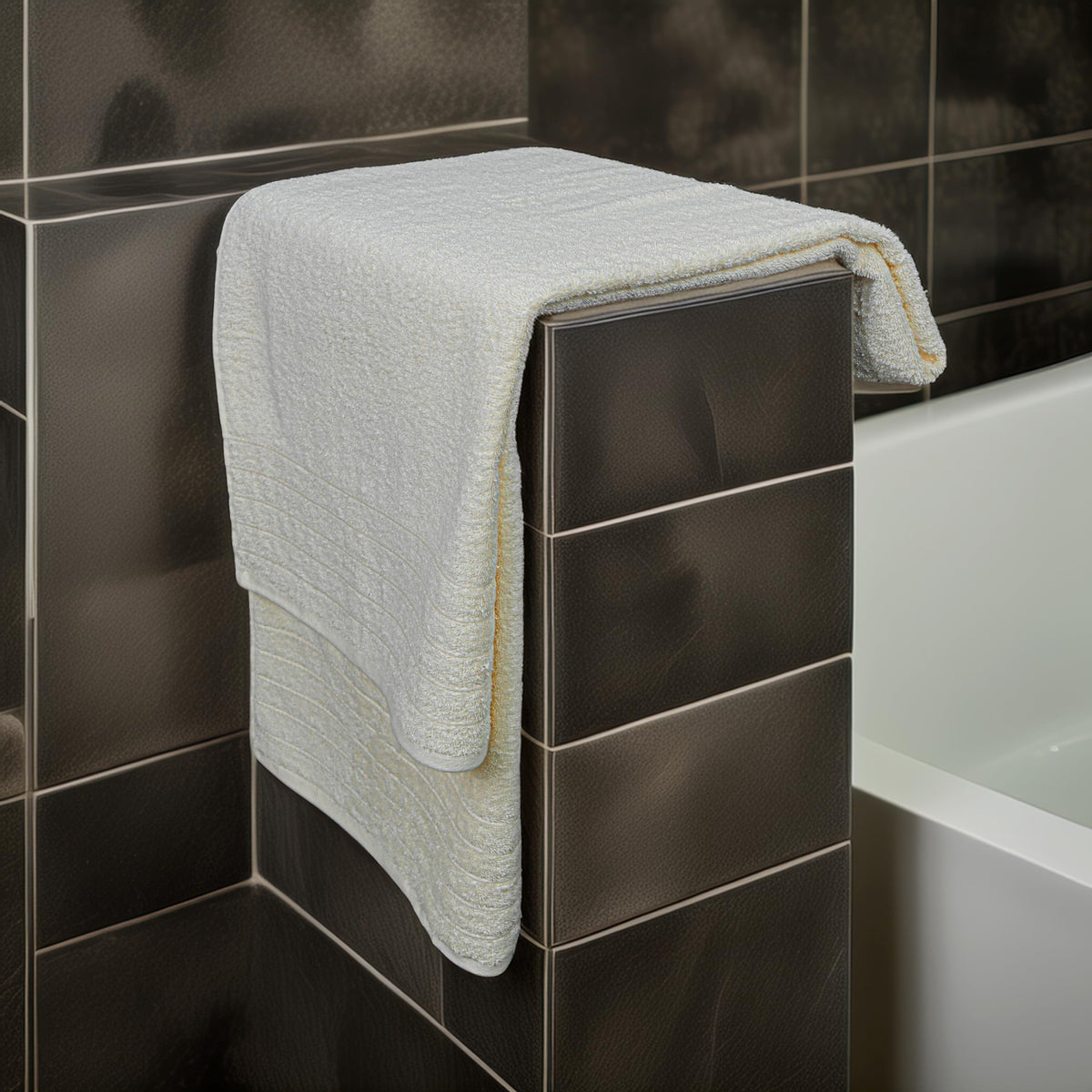 Tens Towels care instructions: wash separately and tumble dry low for longevity.