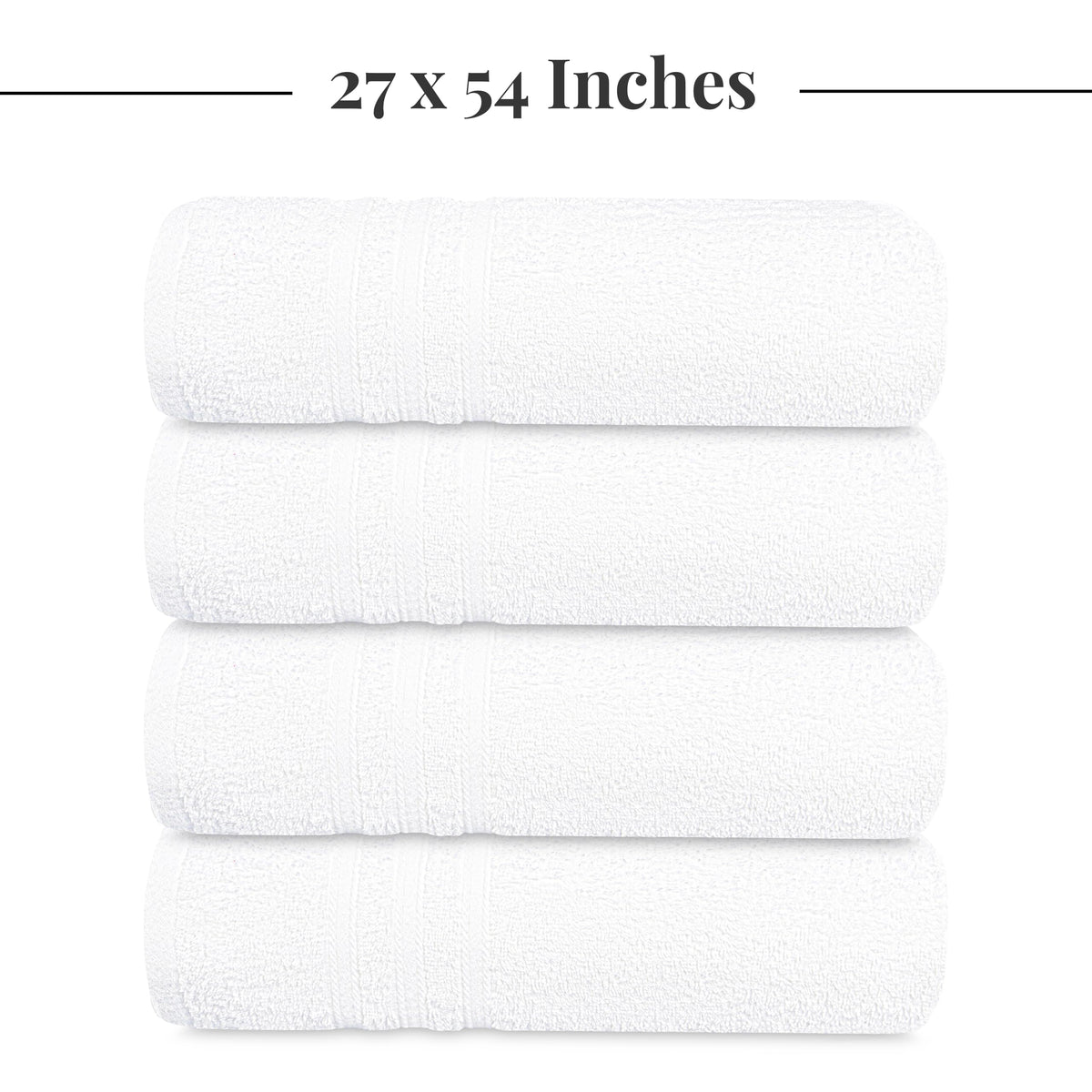 Tens Towels daily-use bathroom essentials in a neat stack.