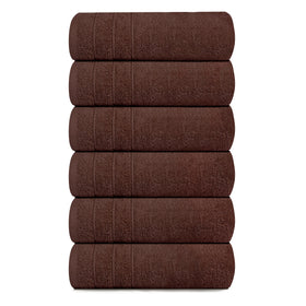 Tens Towels-drawer-storage-brown-towels neatly stacked for quick access.