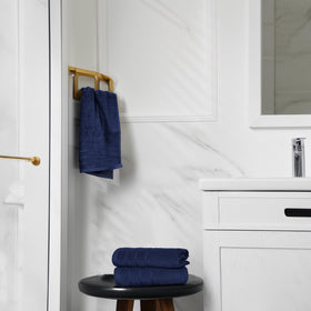 Tens Towels eco-green certified label signals responsible production standards.