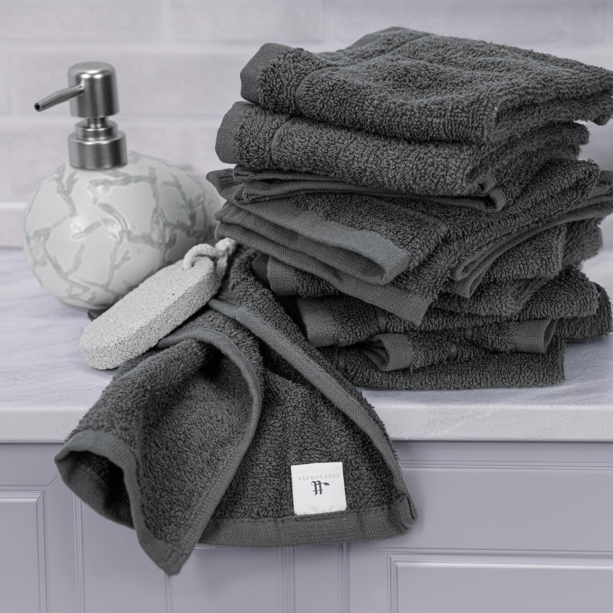 Tens Towels first-use wash recommended for softness