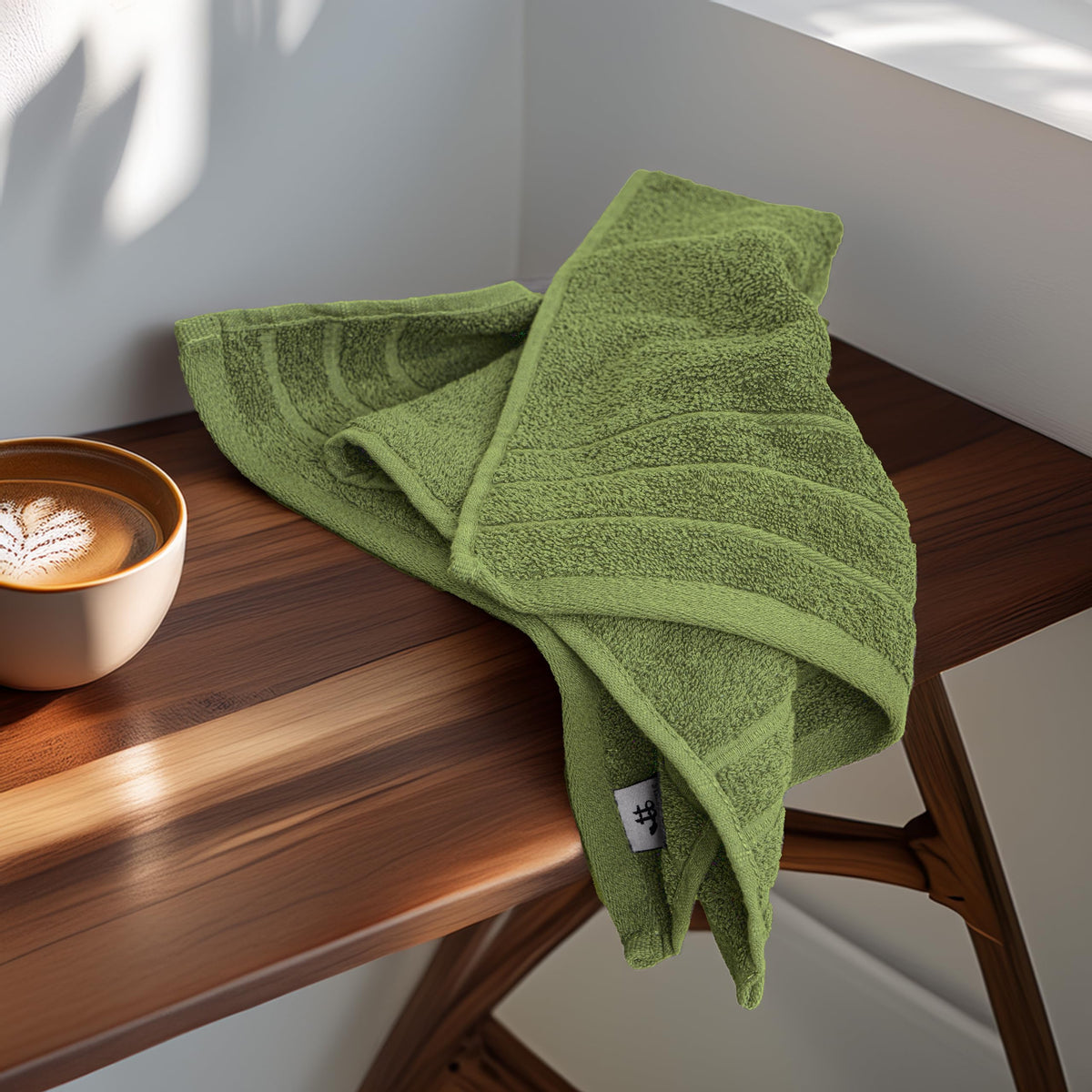 Tens Towels Green and Oeko-Tex certified for eco friendly production.