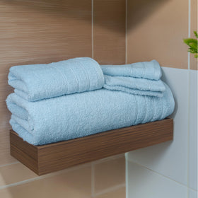 Tens Towels hand towel 16x28 in, sky blue, soft cotton daily use.