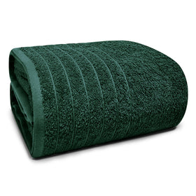 Tens Towels jumbo bath sheet 40x80 top view, quick-dry cotton for wrap-ready comfort.