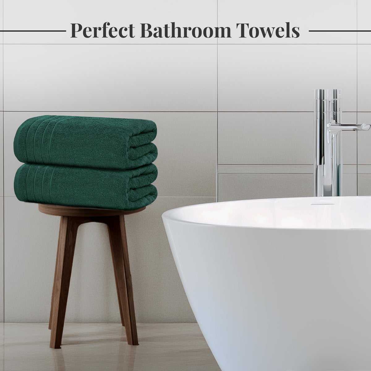 Tens Towels care guide shows gentle washing for longevity and color