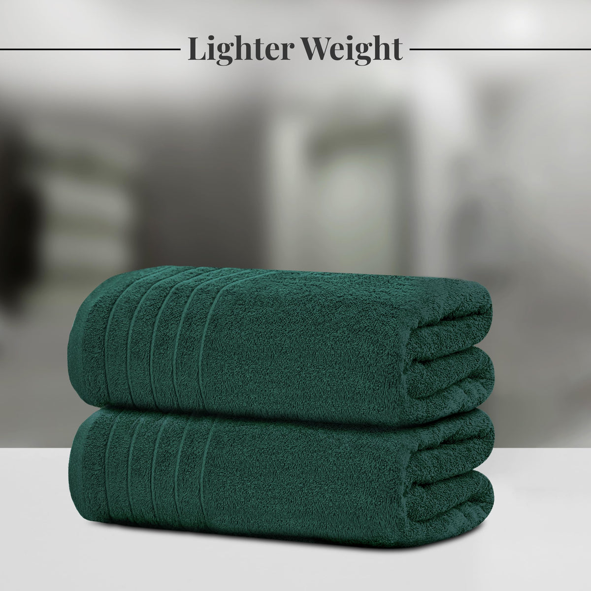 Tens Towels oversized 35x70 bath sheet ready for full-body drying.