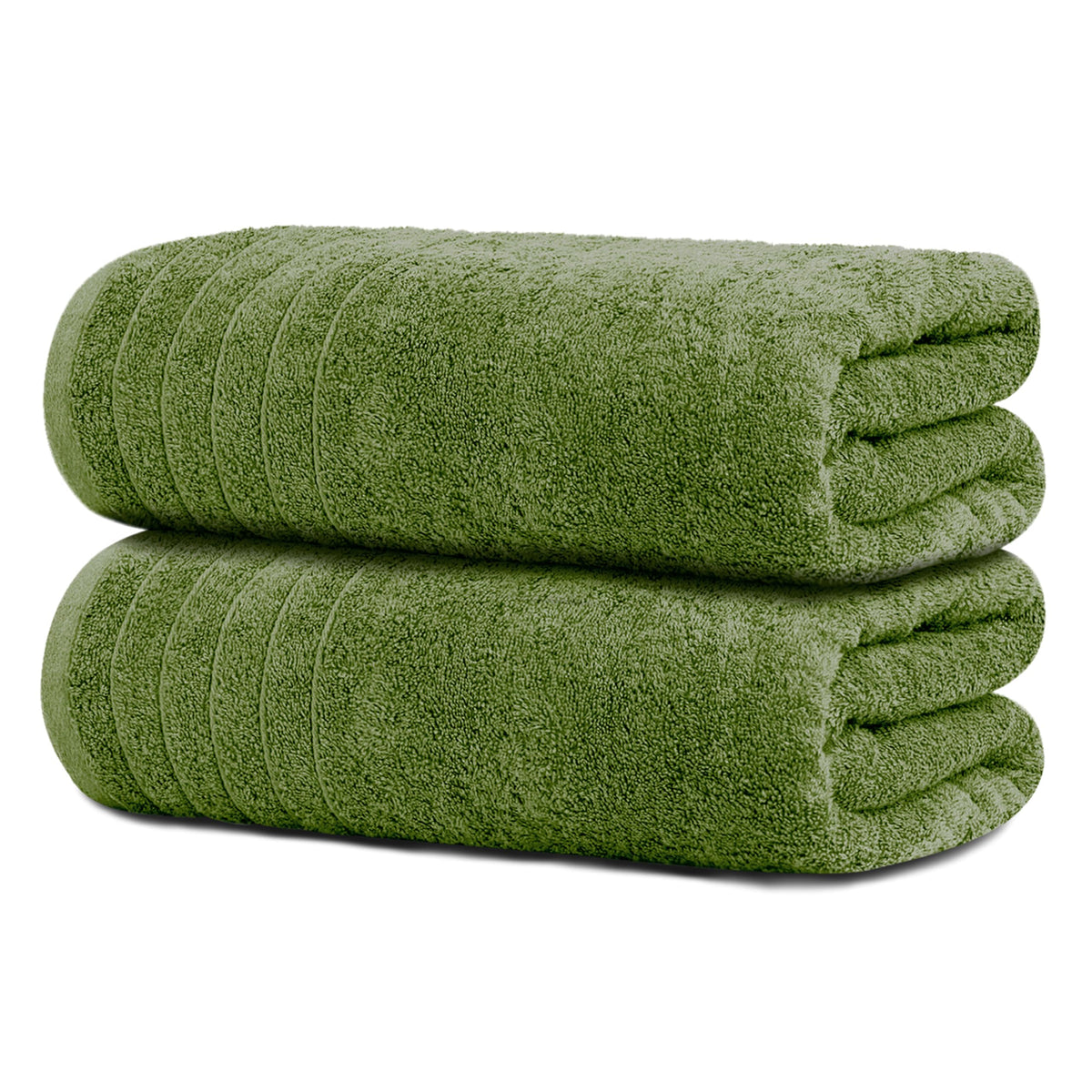 Tens Towels pack of two oversized bath sheets front view for easy wrapping after showers