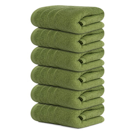 Tens Towels pack of six hand towels with a soft feel.