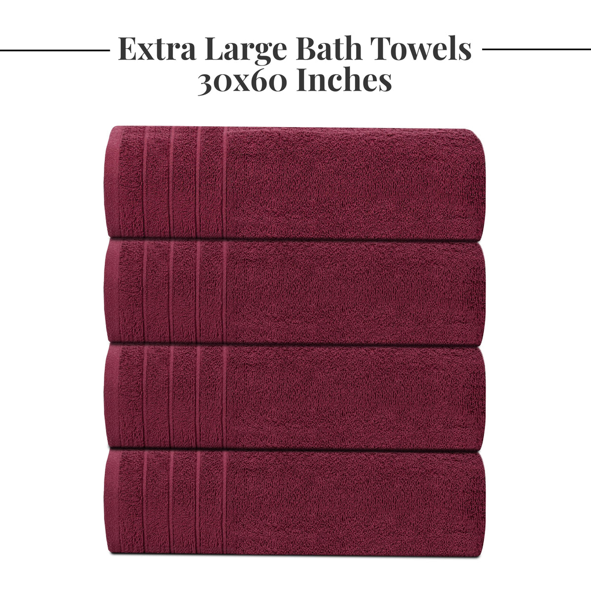 Tens Towels towels arrive packaged for easy bathroom storage.