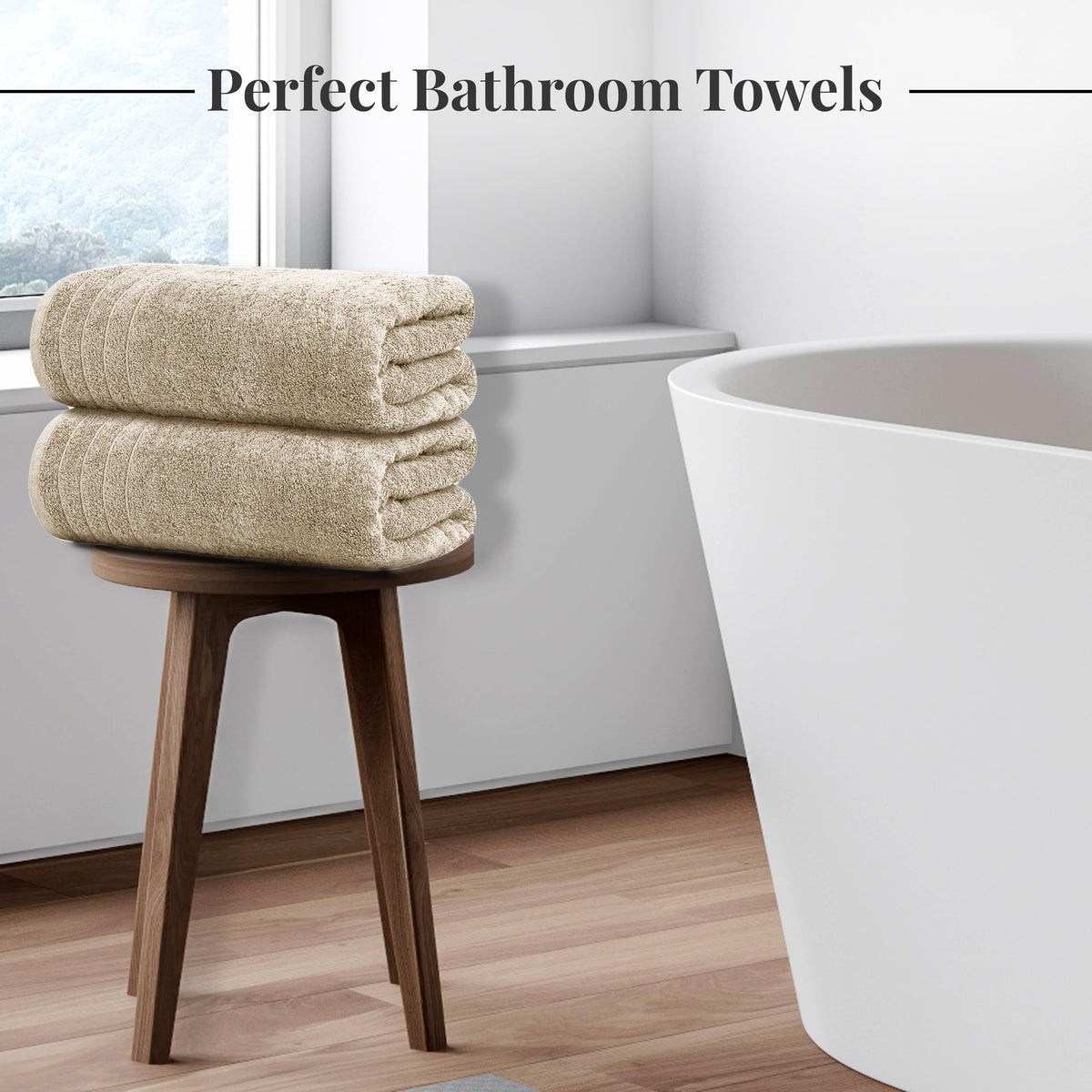 Tens Towels soft cotton texture enhances comfort and feel.