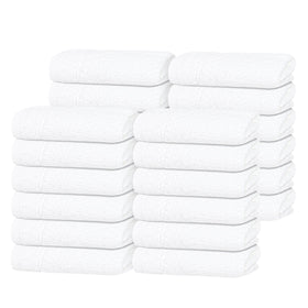 Tens Towels washcloth 12x12 white pack - soft and absorbent for daily use