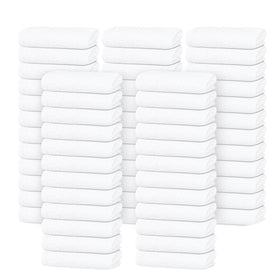 Tens Towels 60-pack washcloths with ultra-soft fibers for everyday cleansing.