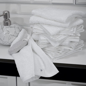Tens Towels washcloths ideal for gym and spa routines.