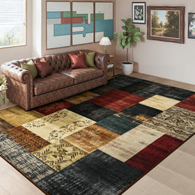 Tepook washable rug with soft pile for easy cleaning and comfort.