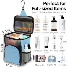 TERRA HOME foldable dorm bag in light pink saves space when packed.