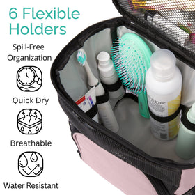 Terra Home ventilated mesh pocket keeps items organized