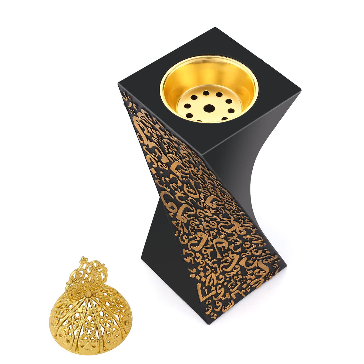 terschelling bakhoor burner ashtray removable for easy cleaning and continuous air flow