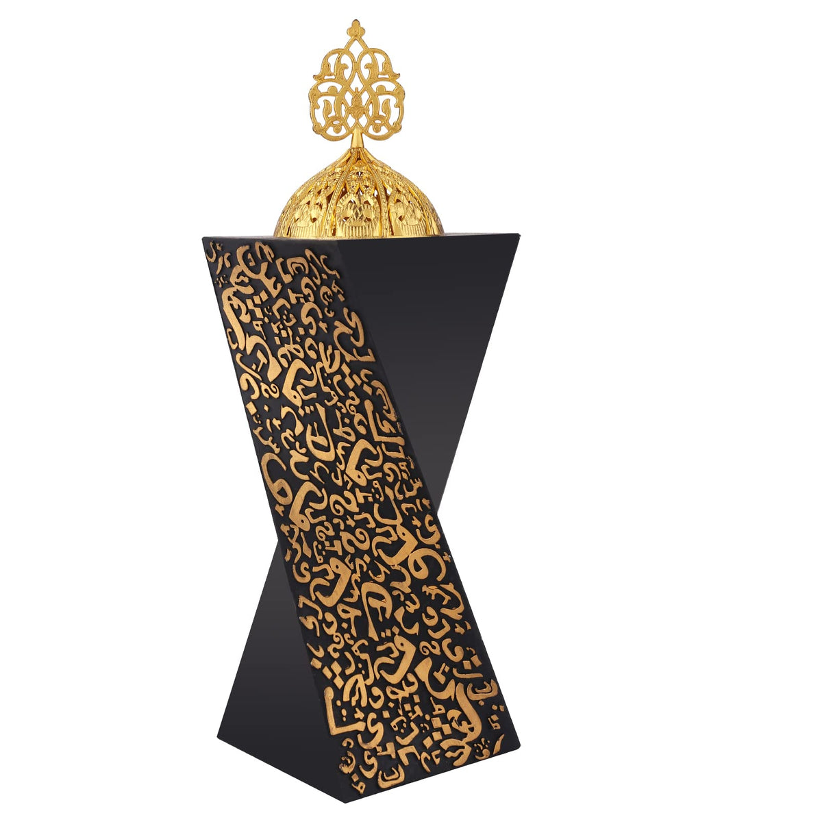 terschelling resin incense burner top view for calming home fragrance ambiance