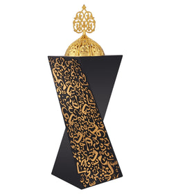 terschelling resin incense burner top view for calming home fragrance ambiance