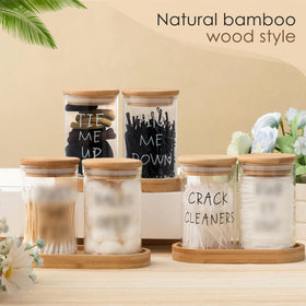 Tessco for you glass jar for hair ties keeps accessories ready