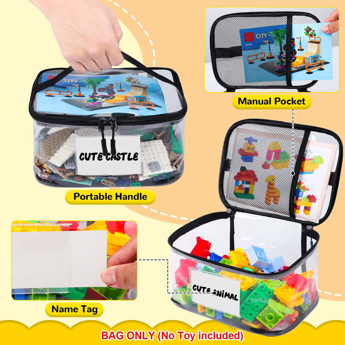 Tesuko top manual pocket keeps instruction sheets handy