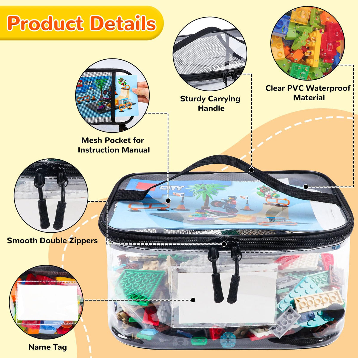 Tesuko waterproof clear PVC fabric for easy wipe-clean visibility